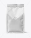 Matte Coffee Bag Mockup