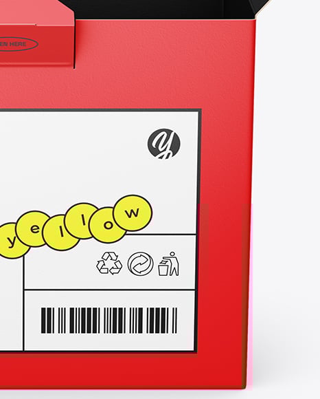 Paper Box Mockup
