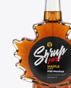 Maple Syrup Bottle Mockup