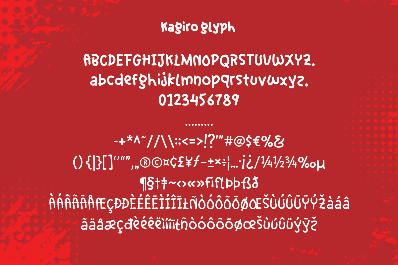 Kagiro Handwriting Family Font