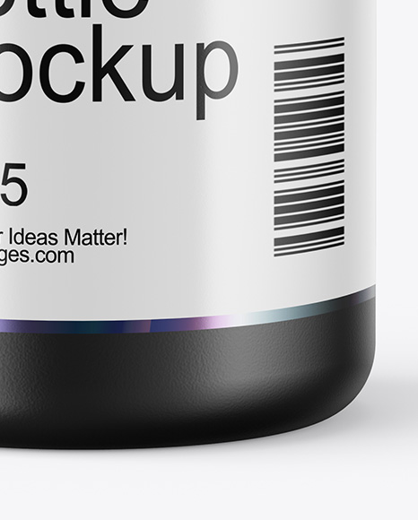 Plastic Pill Bottle Mockup