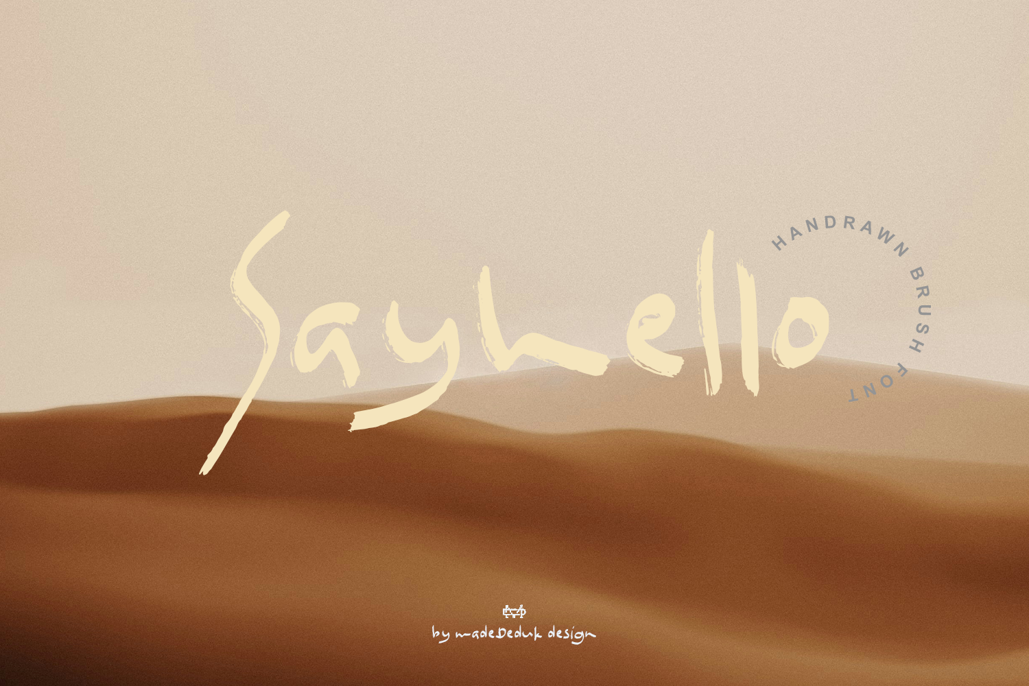 Sayhello Brush Script