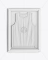 Basketball Jersey in Frame Mockup