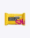 Matte Snack Package Mockup