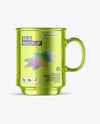 Metallic Mug Mockup
