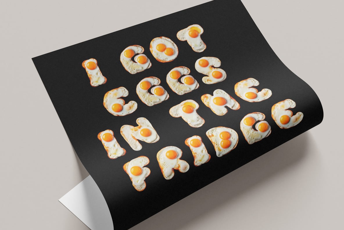 Fried Eggs Font