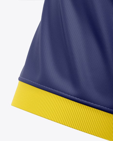 Men's V-Neck Jersey Mockup