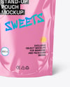 Glossy Stand-Up Pouch Mockup