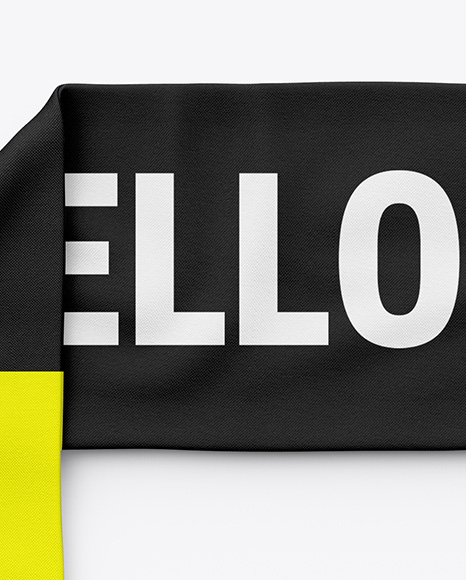 Football Sports Scarf Mockup