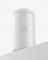 Matte Jar With Powder Mockup