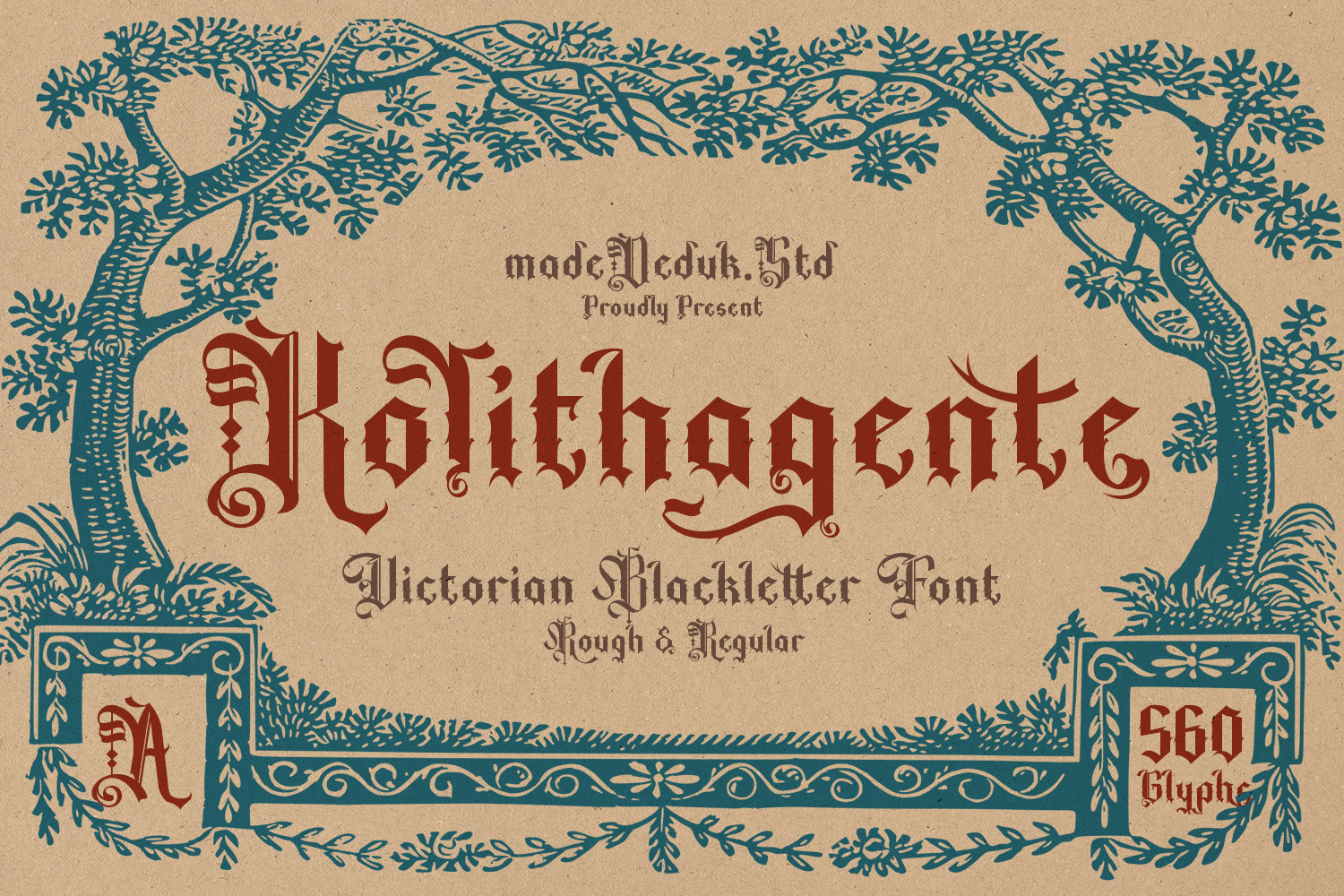 Kolithagente Blackletter Font