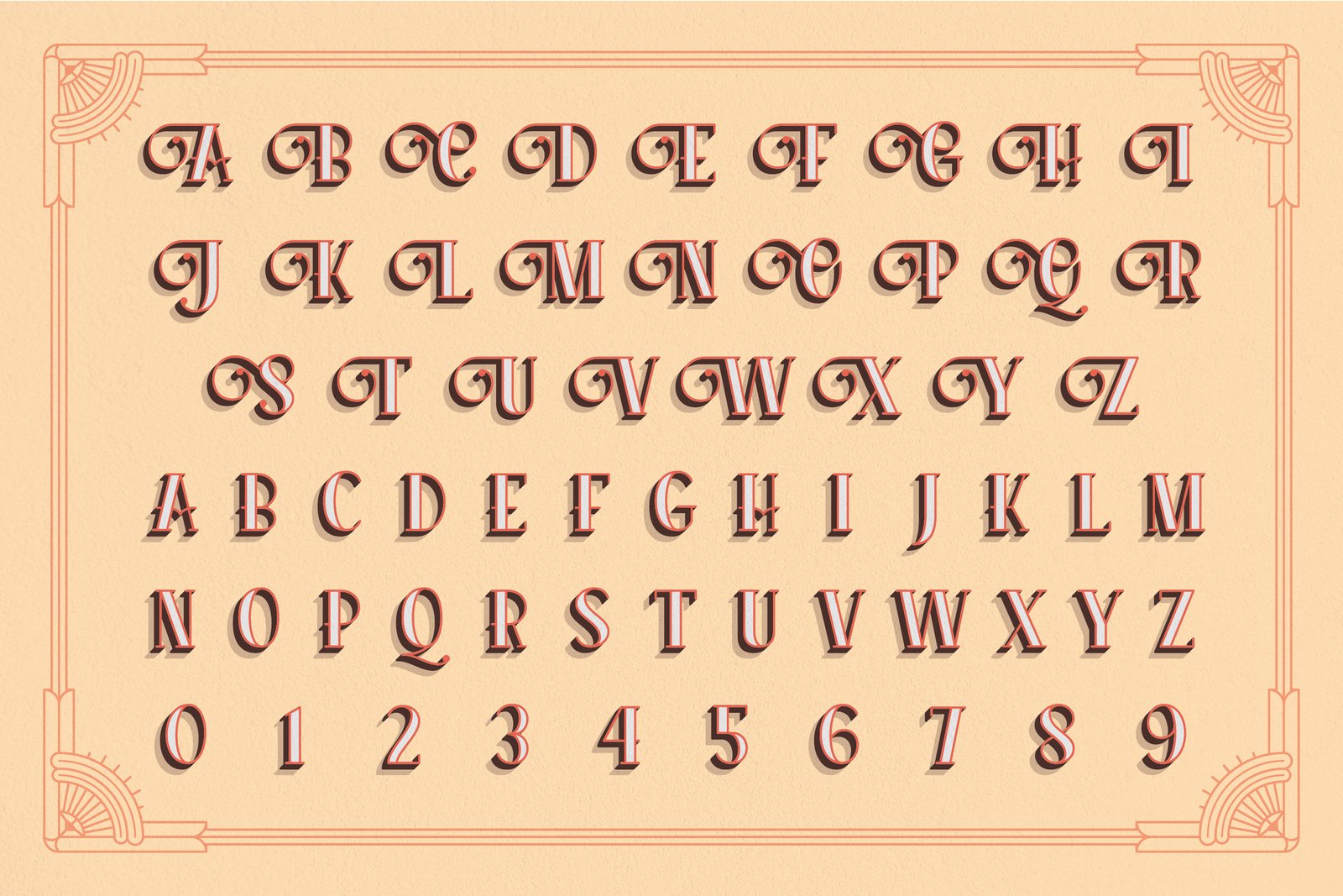 Beijin Layered Font