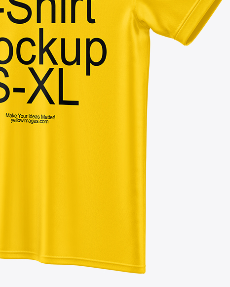 Crew Neck T-Shirt Mockup