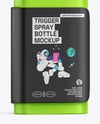 Matte Trigger Spray Bottle Mockup