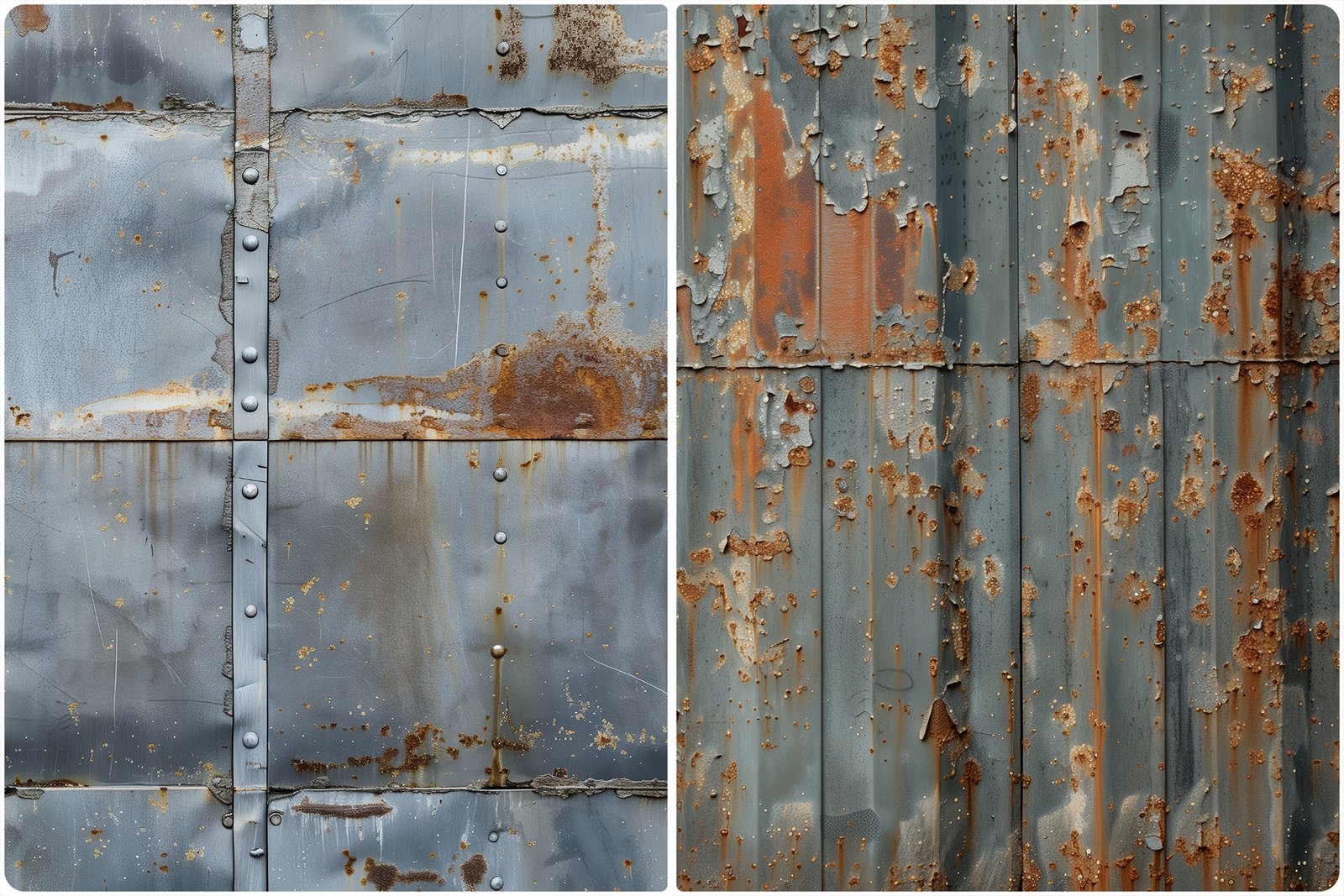 30 Metal Wall Texture Backgrounds