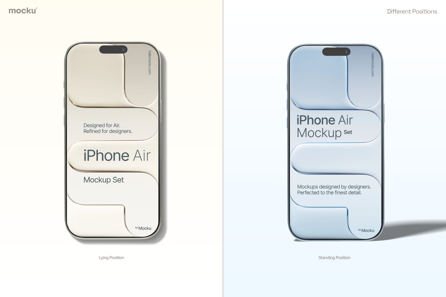 iPhone Air Mockup Set
