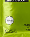 Metallic Sachet with Zip Lock Mockup