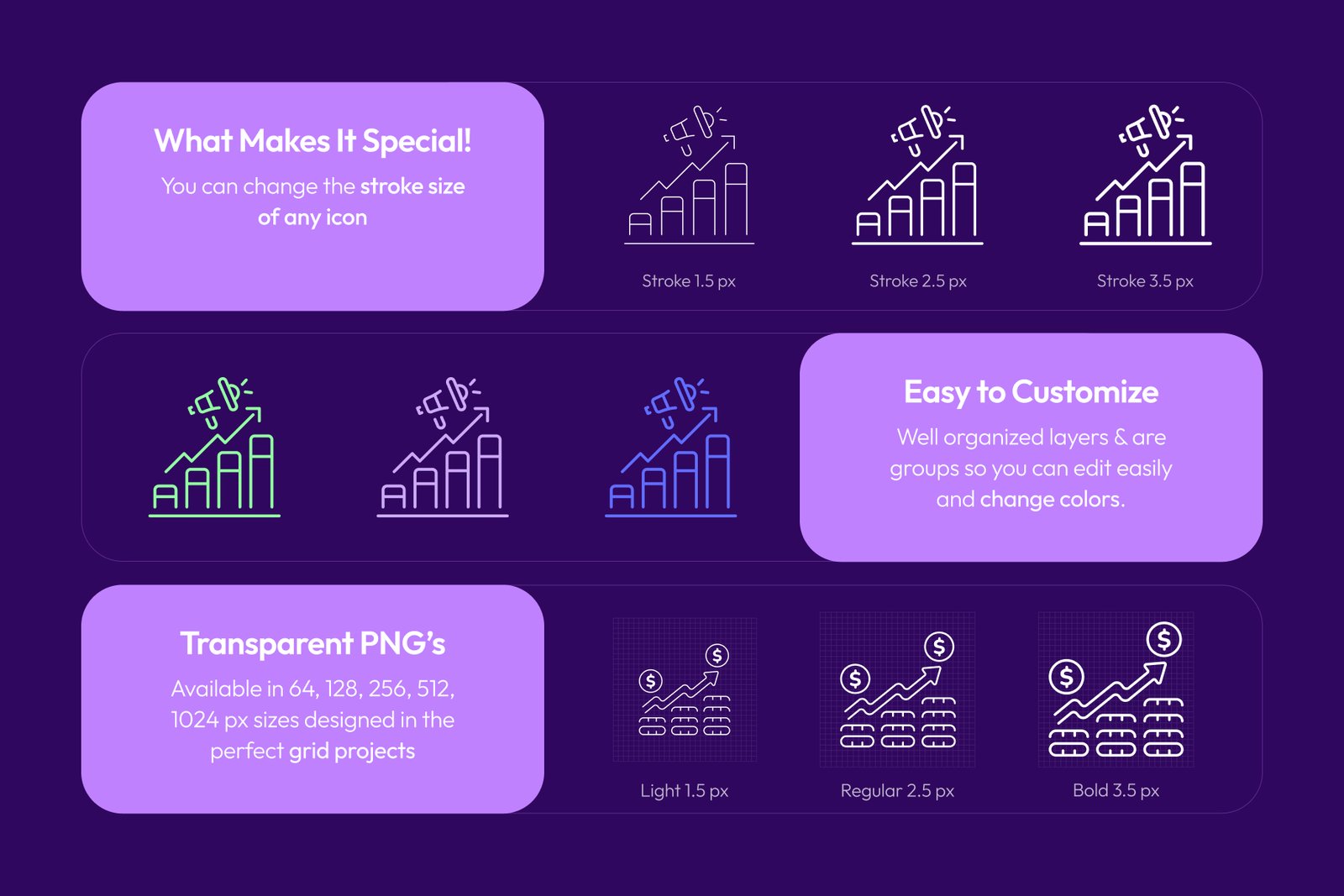 Marketing and Advertising Icons