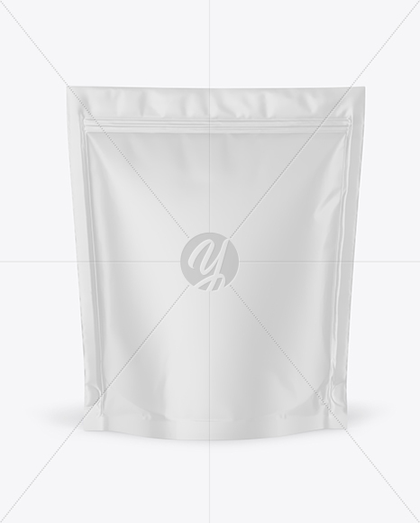 Matte Stand-up Pouch Mockup