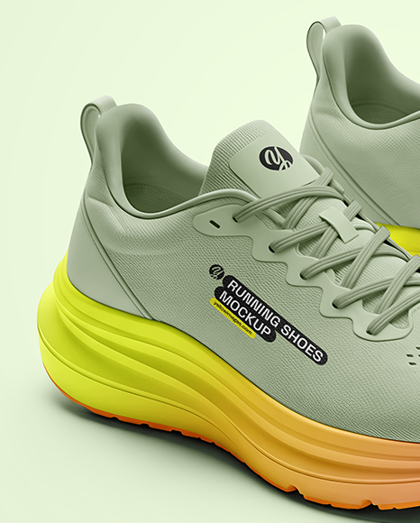 Pair of Running Shoes Mockup