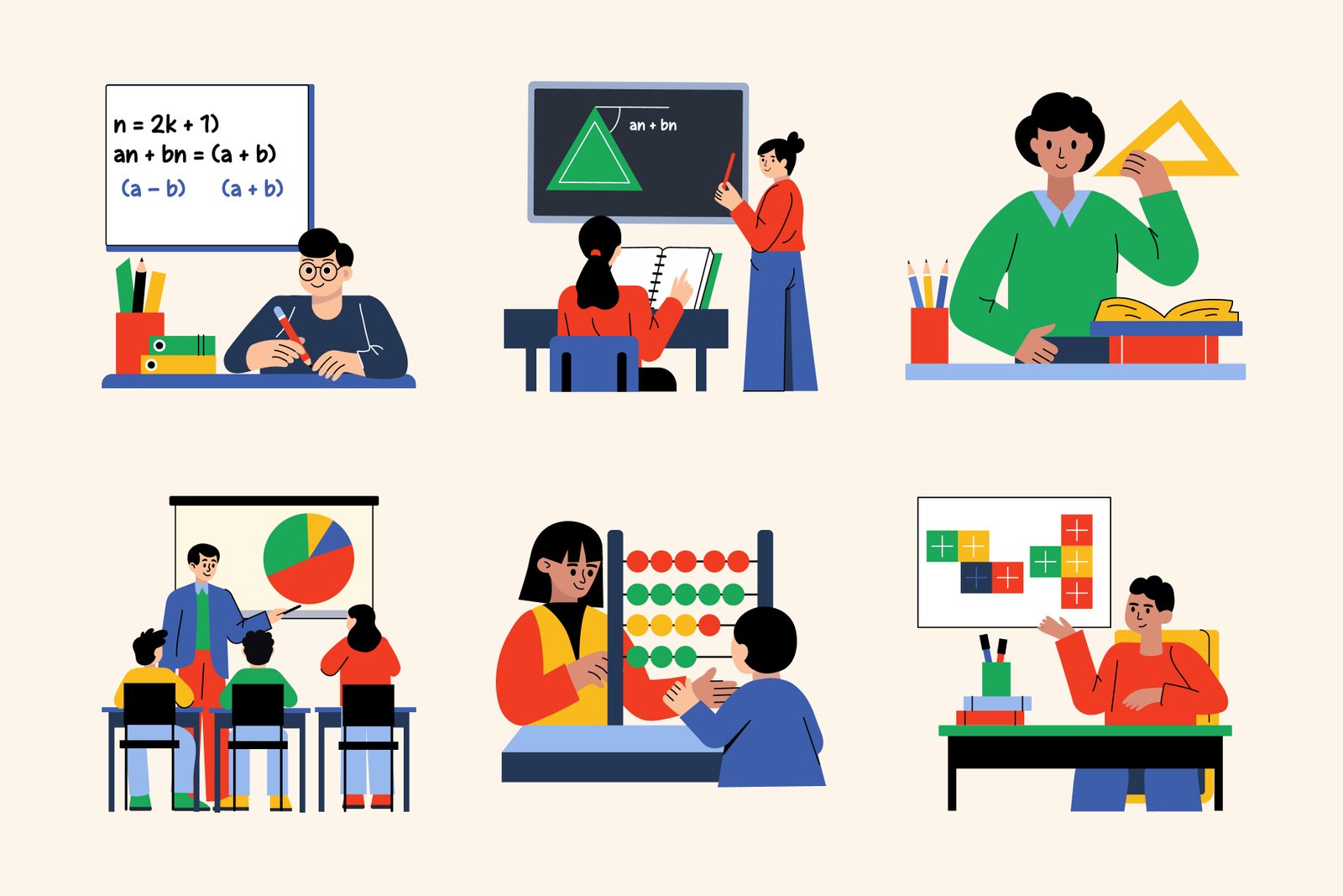 Math Illustrations Collection