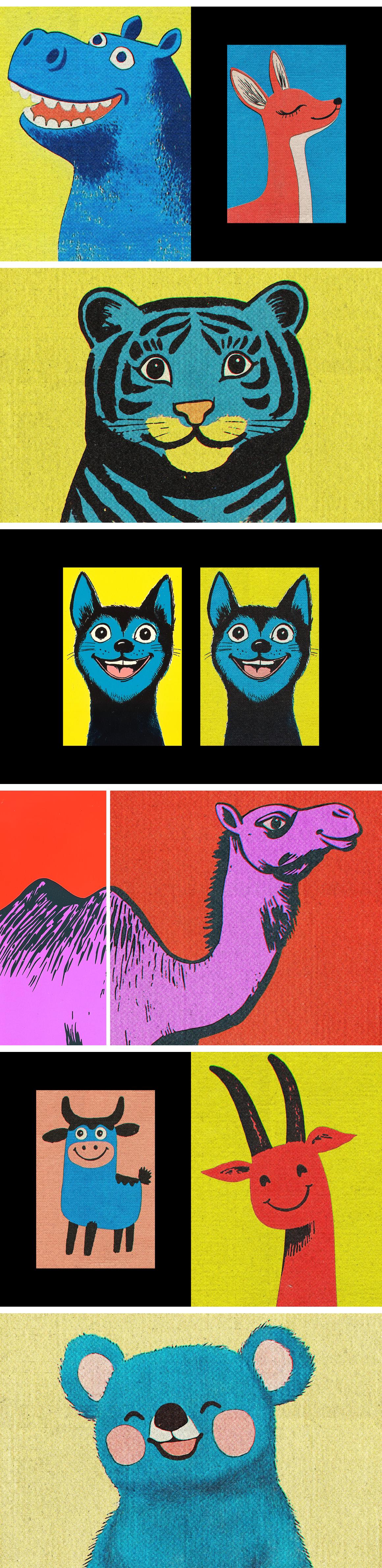 Authentic Retro Matchbook Printer Effect