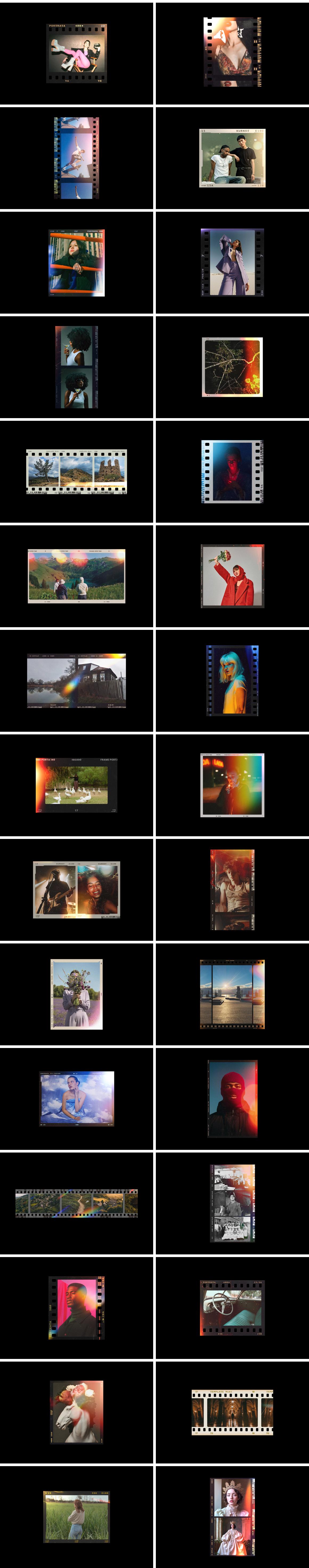 Retro Film Frames Bundle
