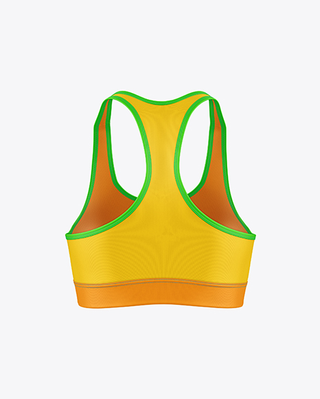 Women's Sports Bra Mockup