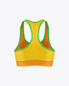 Women's Sports Bra Mockup