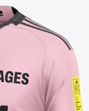 Soccer Kit Mockup - Half Side View