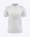 Round Collar Soccer Jersey Mockup