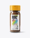 Glass Jar with Creole Seasoning Mockup