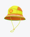 Ripstop Bucket Hat Mockup - Half Side View