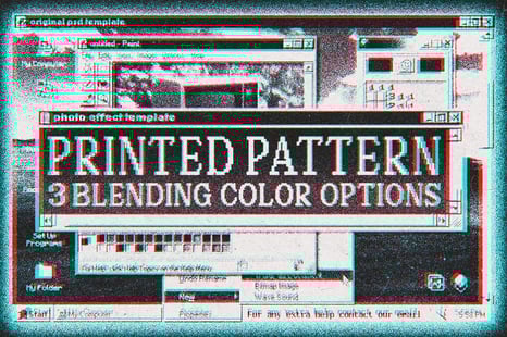 Printed Pattern Digital Effect - Add-Ons