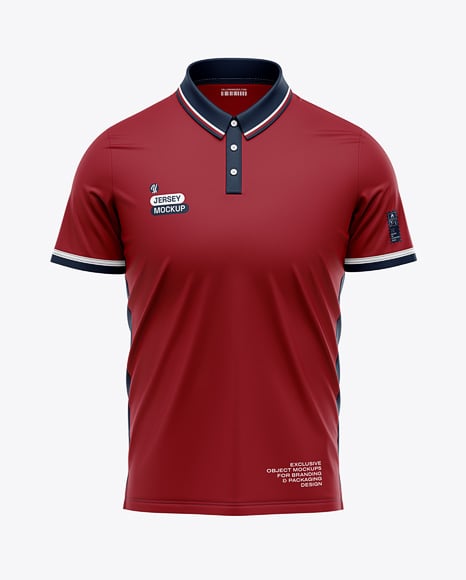 Men's Polo Shirt Mockup