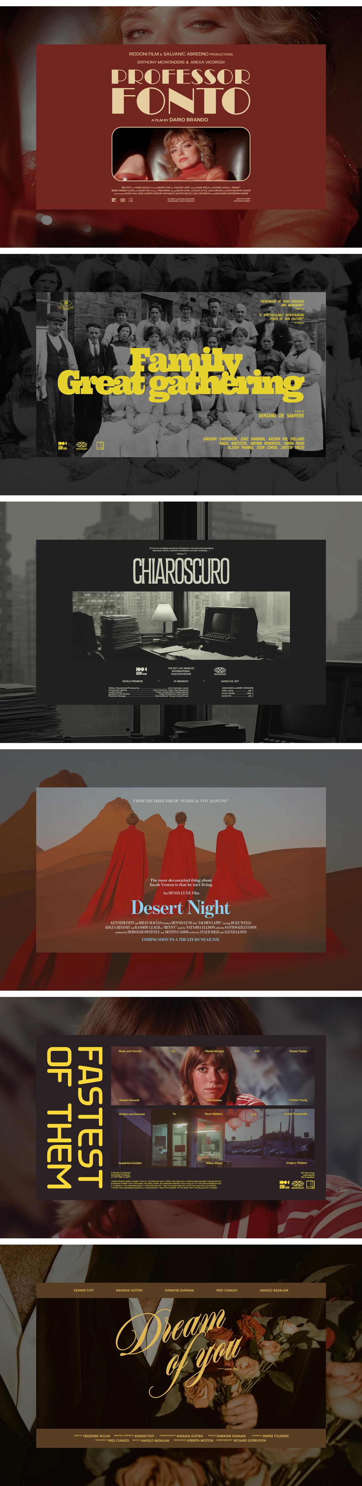 Old Movie Titles Collection