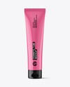 Glossy Cosmetic Tube with Box Mockup