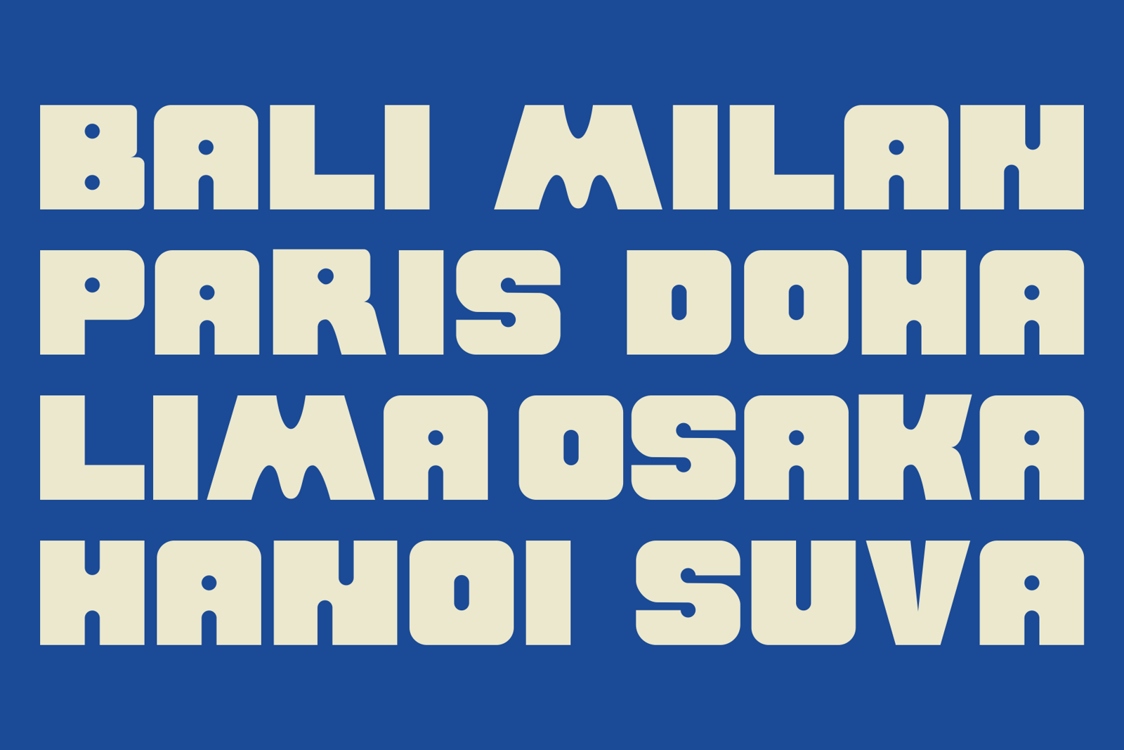 DECOL Rz Font