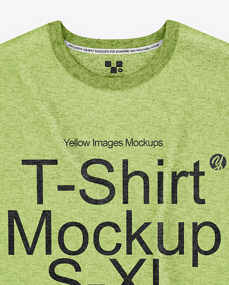 Heather T-Shirt Mockup