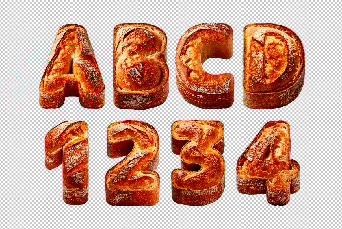 Crispy Bread Font