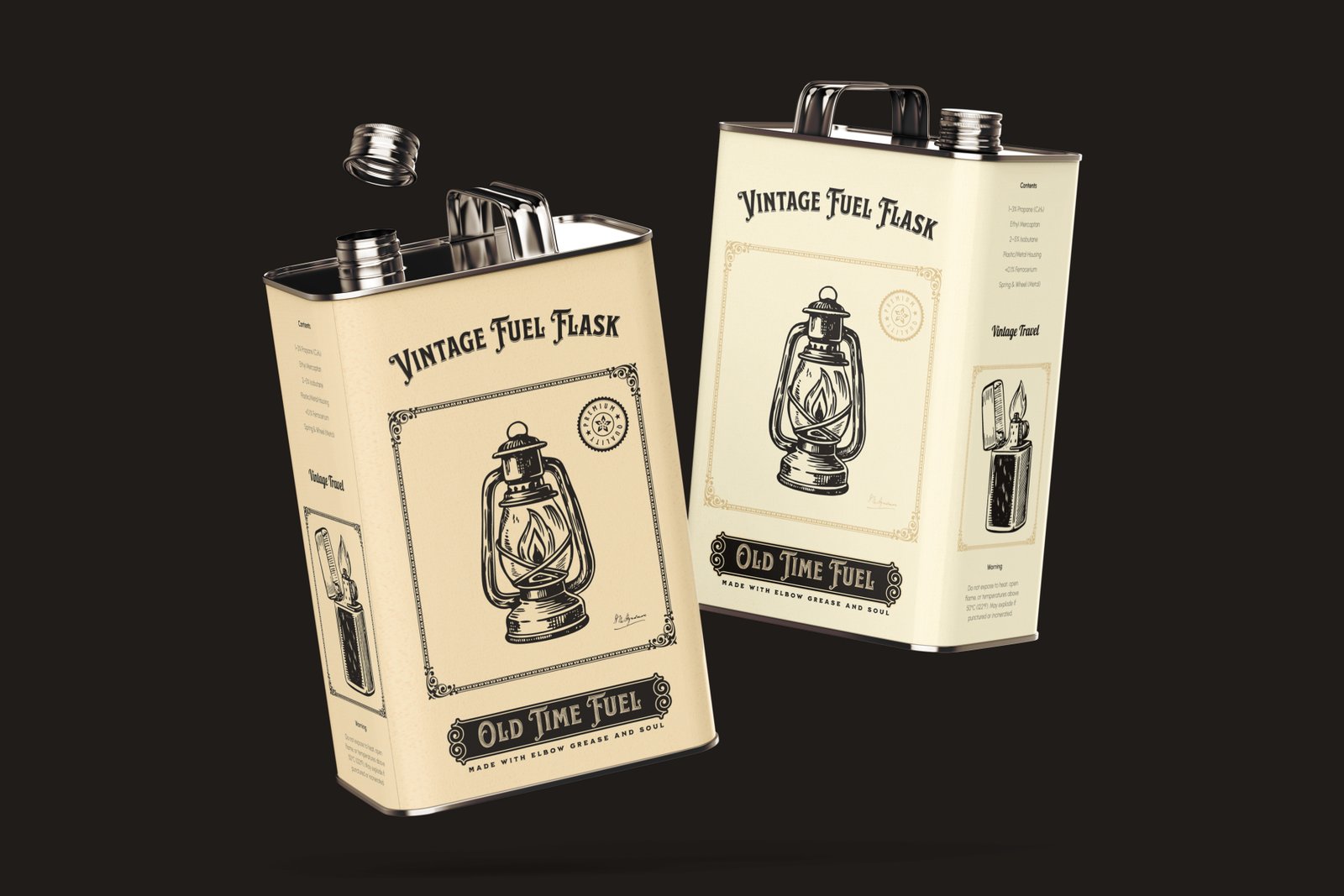 Vintage Travel Illustration Set