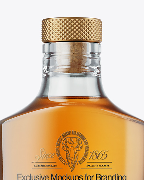 Whiskey Bottle Mockup