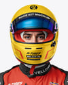 Man Wearing Racing Kit Mockup