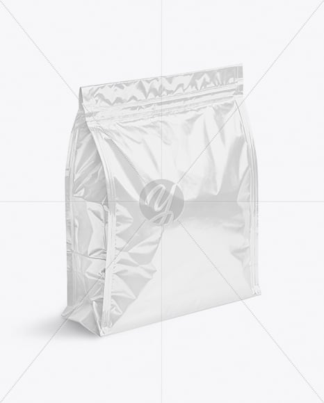 Glossy Food Bag Mockup