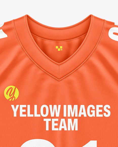 American Football Jersey Mockup - Front View