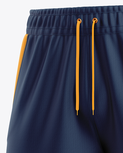 Training Shorts Mockup - Half Side View