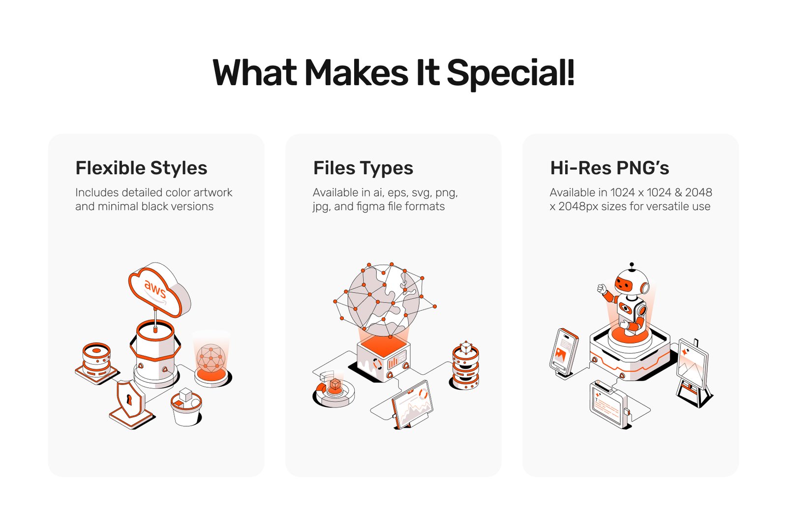 35 Cloud and Analytics Isometric