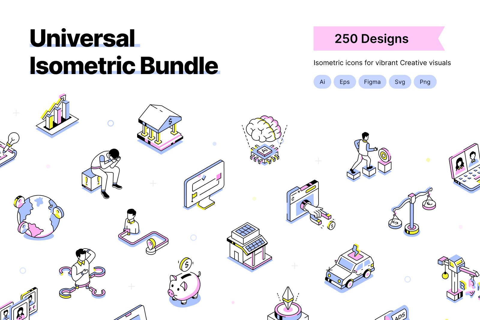 Universal Isometric Icons