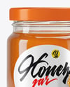 Glass Jar with Eucalyptus Honey Mockup