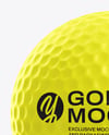 Golf Ball Mockup